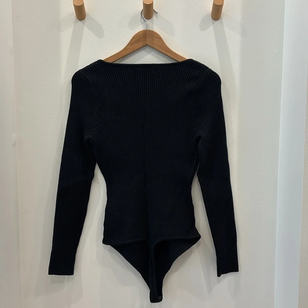 Abercrombie & Fitch Ribbed Sweetheart Bodysuit - Picture 4 of 5